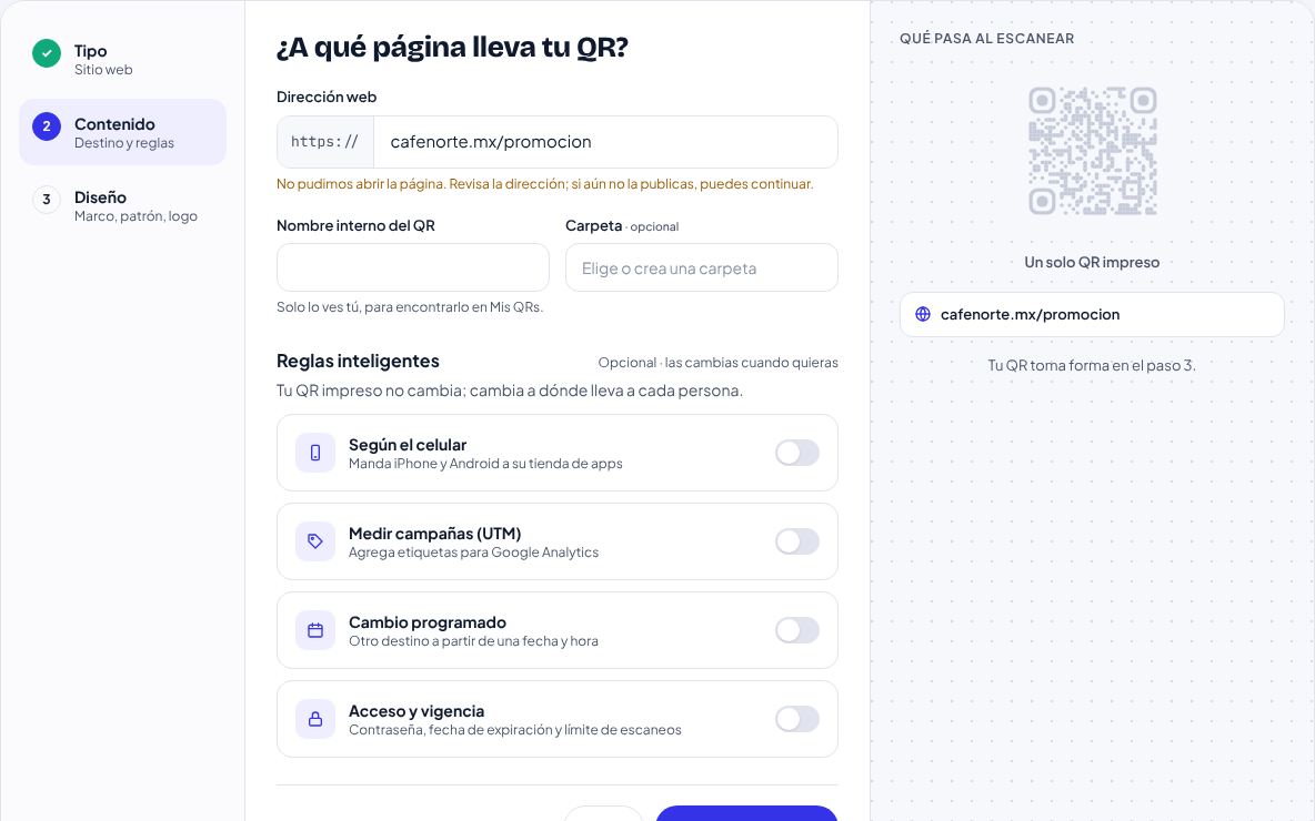 Paso 2: Pega la dirección